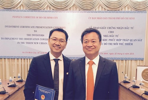 HCMC granted investment certificate to Empire City project - Tiến Phước