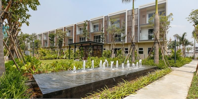 Nhà liền thổ ở dự án Palm Residence thuộc Palm City mang đến nhiều giá trị cho người sở hữu