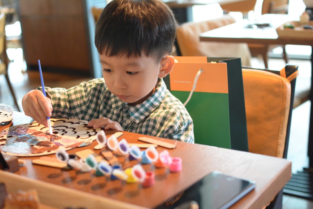 Nhiều hoạt động thú vị dành cho trẻ tại chương trình