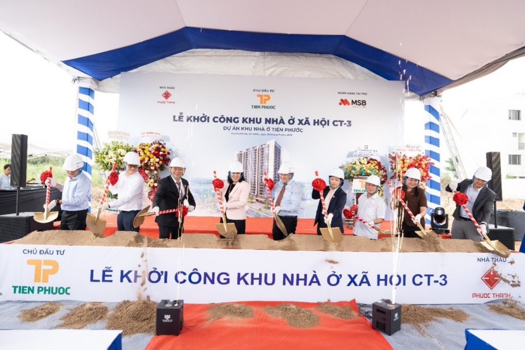 TIẾN PHƯỚC KHỞI CÔNG KHU NHÀ Ở XÃ HỘI THẾ HỆ MỚI TẠI KHU NAM TP.HCM